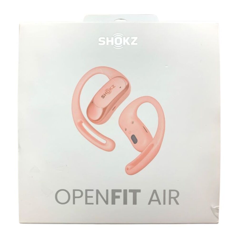 Shokz OpenFit Air Open-Ear True Wireless Earbuds, Pink
